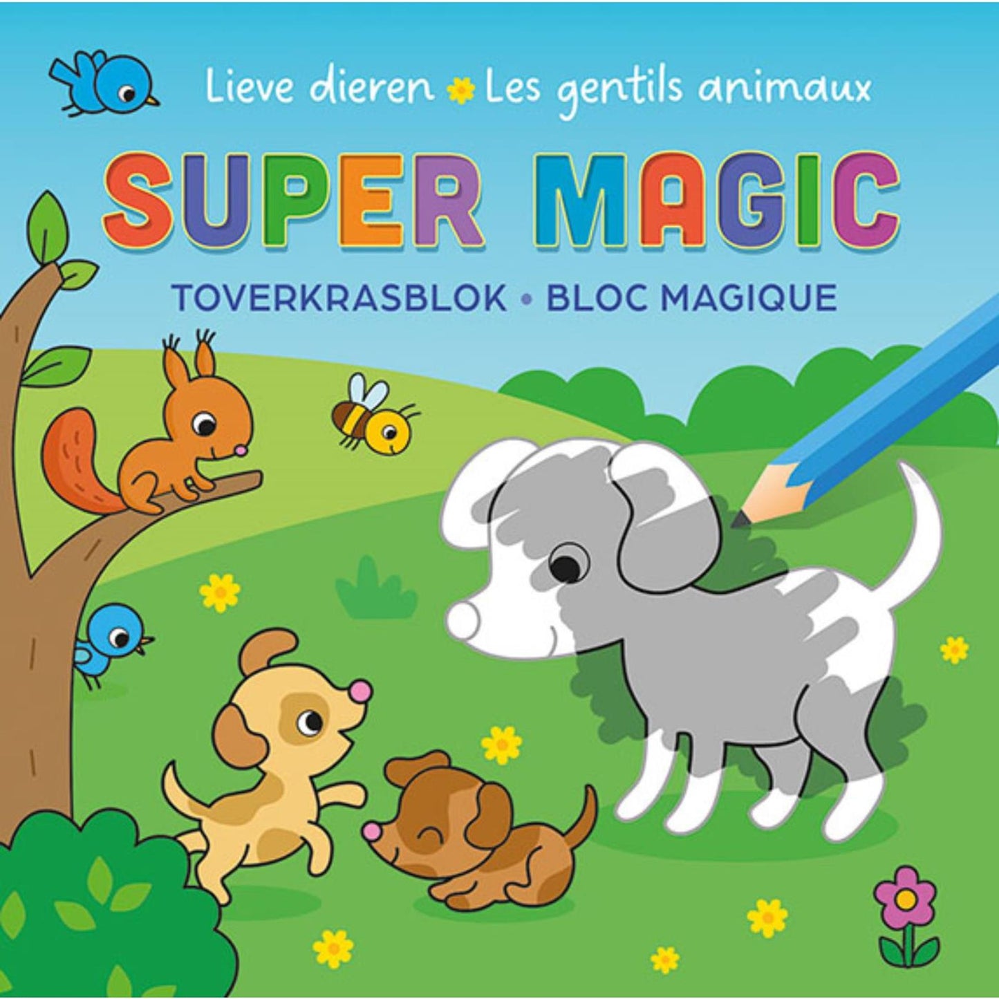 Deltas lieve dieren toverkrasblok