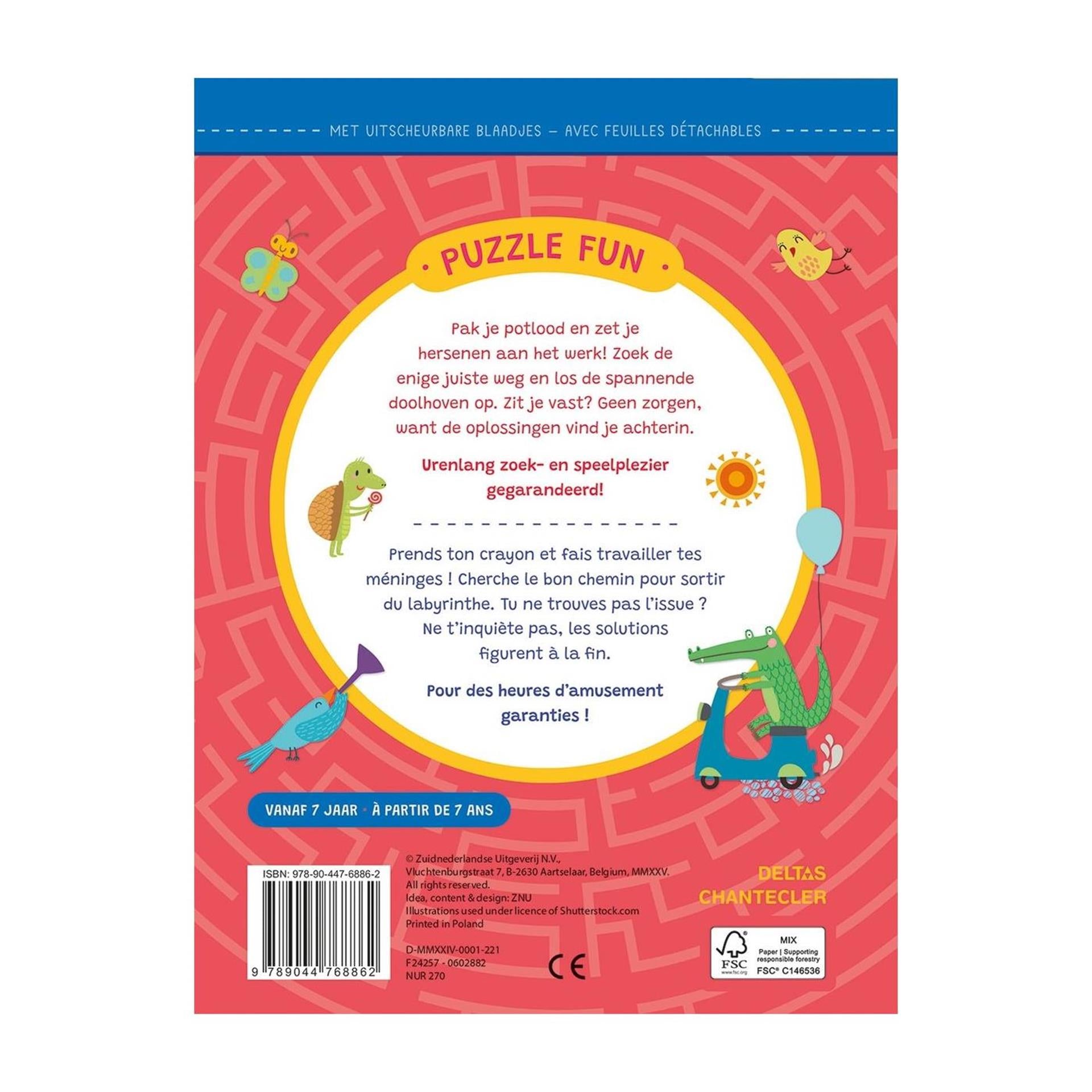 Deltas puzzle fun - doolhoven