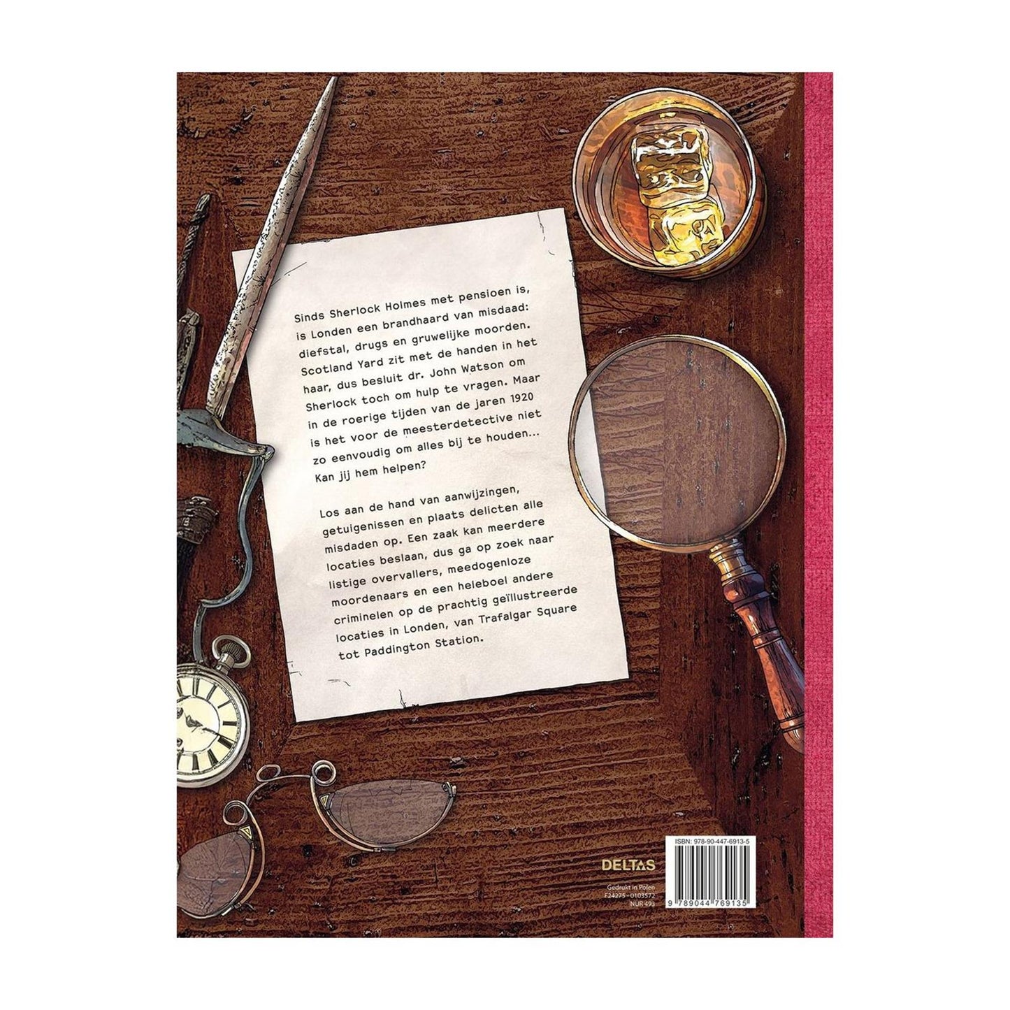 Deltas sherlock holmes zoek- en puzzelboek