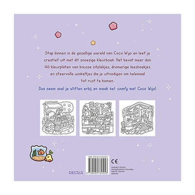 Deltas cute comfy kleurboek coco wyo