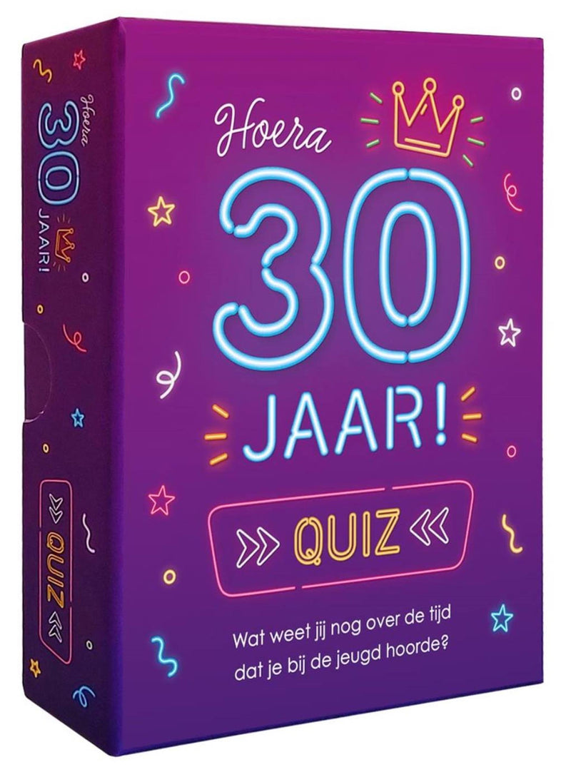 Deltas hoera 30 jaar! quiz