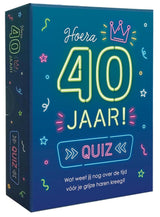Deltas hoera 40 jaar! quiz - afbeelding 1