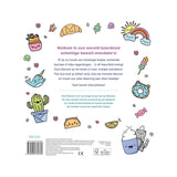 Deltas kawaii mandala kleurpret - afbeelding 2
