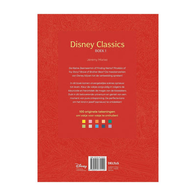 Deltas disney classics boek 1 - kleuren op nummer voor volwassenen