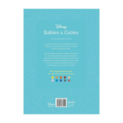Deltas babies cuties - kleuren op nummer