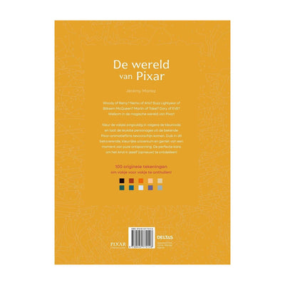 Deltas pixar - kleuren op nummer