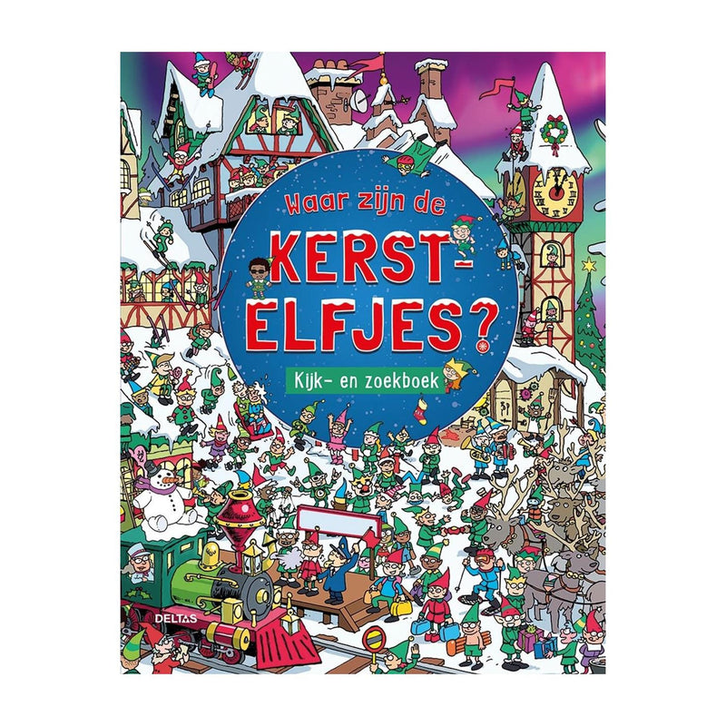 Deltas waar zijn de kerstelfjes? kijk zoekboek
