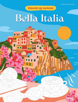 Deltas bella italia - kleuren op nummer - afbeelding 1