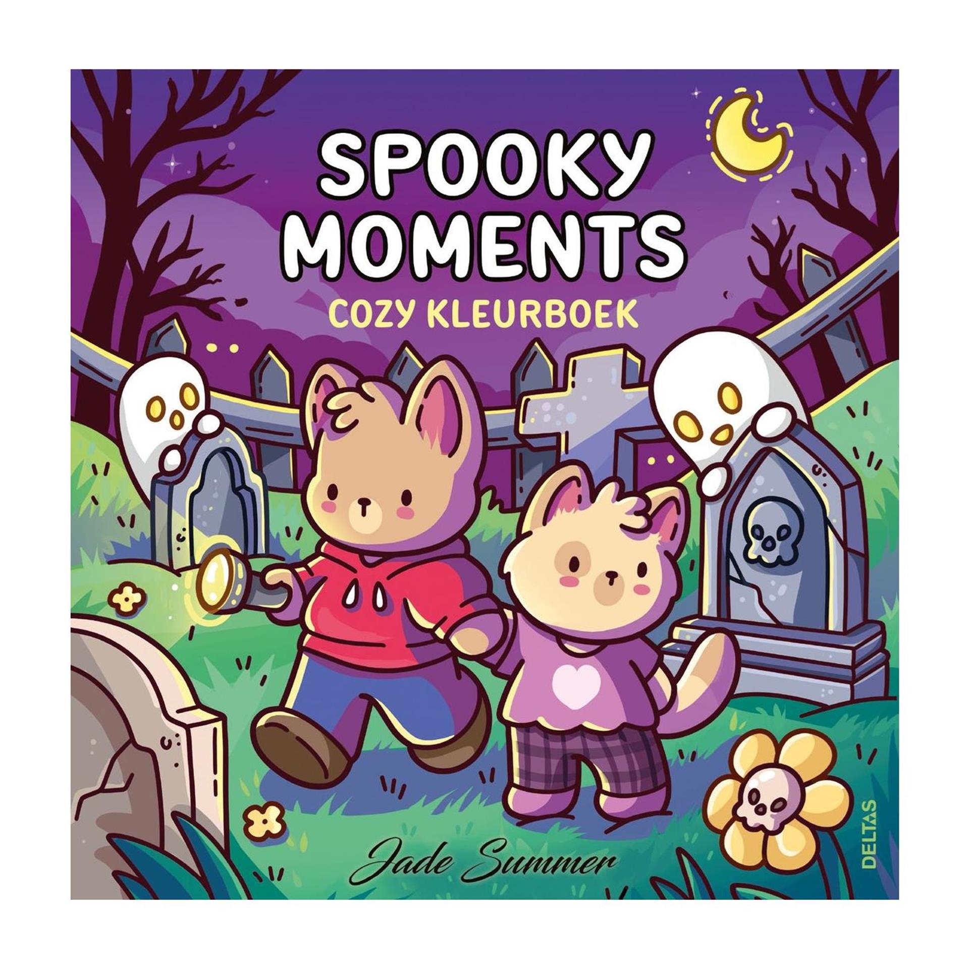 Deltas spooky moments - cozy kleurboek