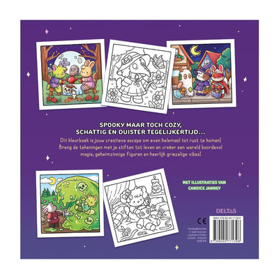 Deltas spooky moments - cozy kleurboek
