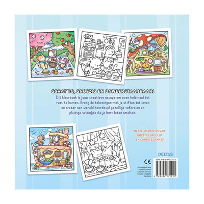 Deltas comfy cute - cozy kleurboek