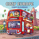 Deltas cozy europe - comfy kleurboek jade summer