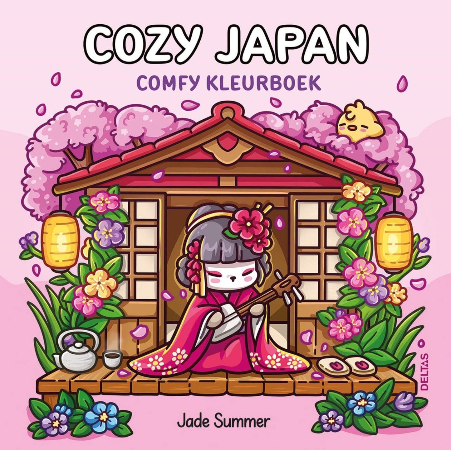Deltas cozy japan - comfy kleurboek jade summer