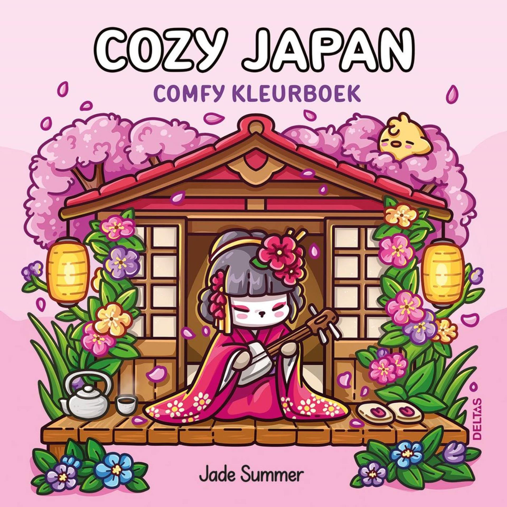 Deltas cozy japan - comfy kleurboek jade summer