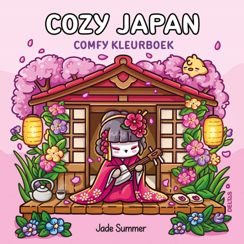 Deltas cozy japan comfy kleurboek jade summer
