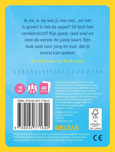 Deltas ik zie, ik zie wat jij niet ziet!