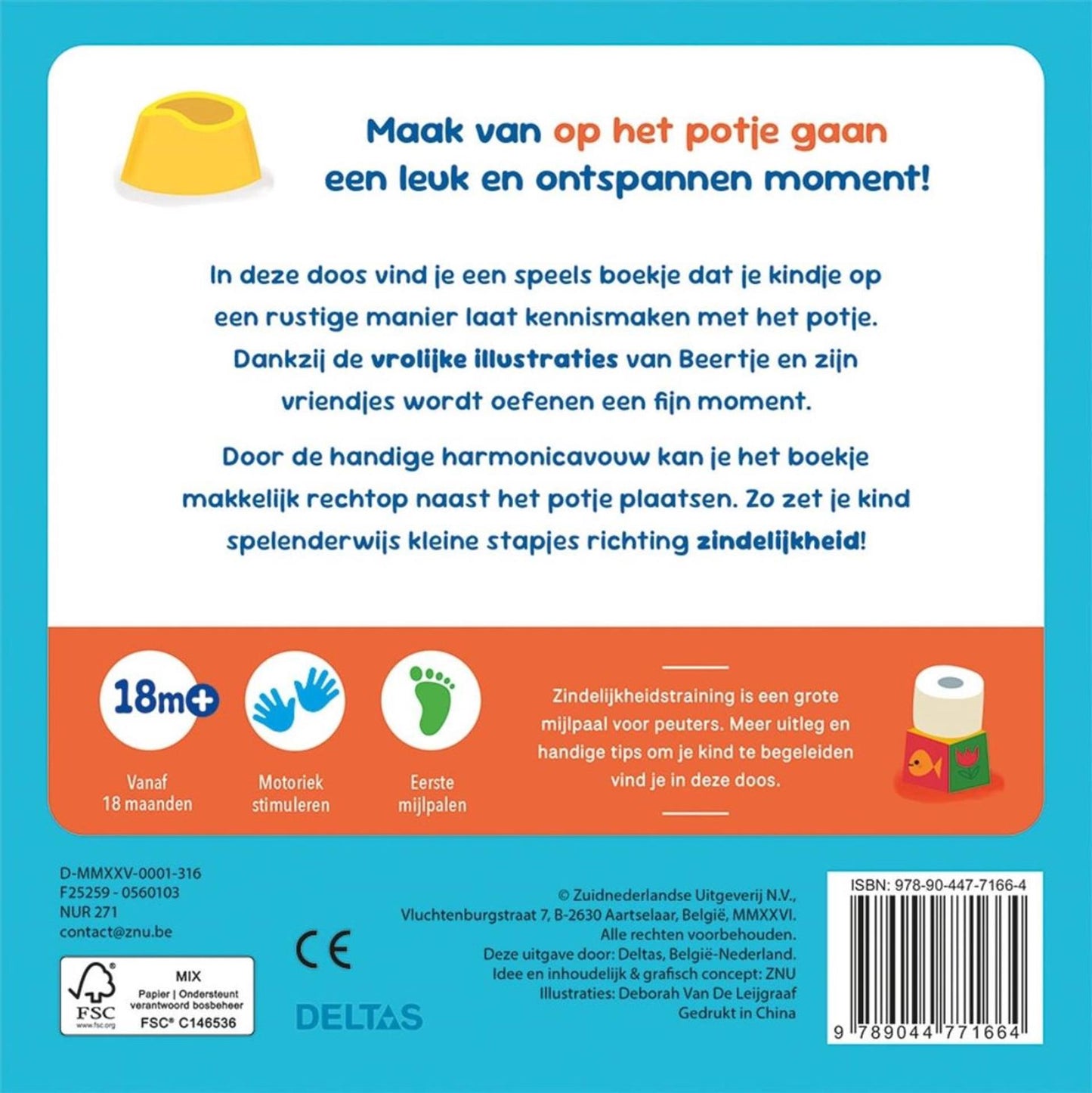 Deltas klaar voor het potje!