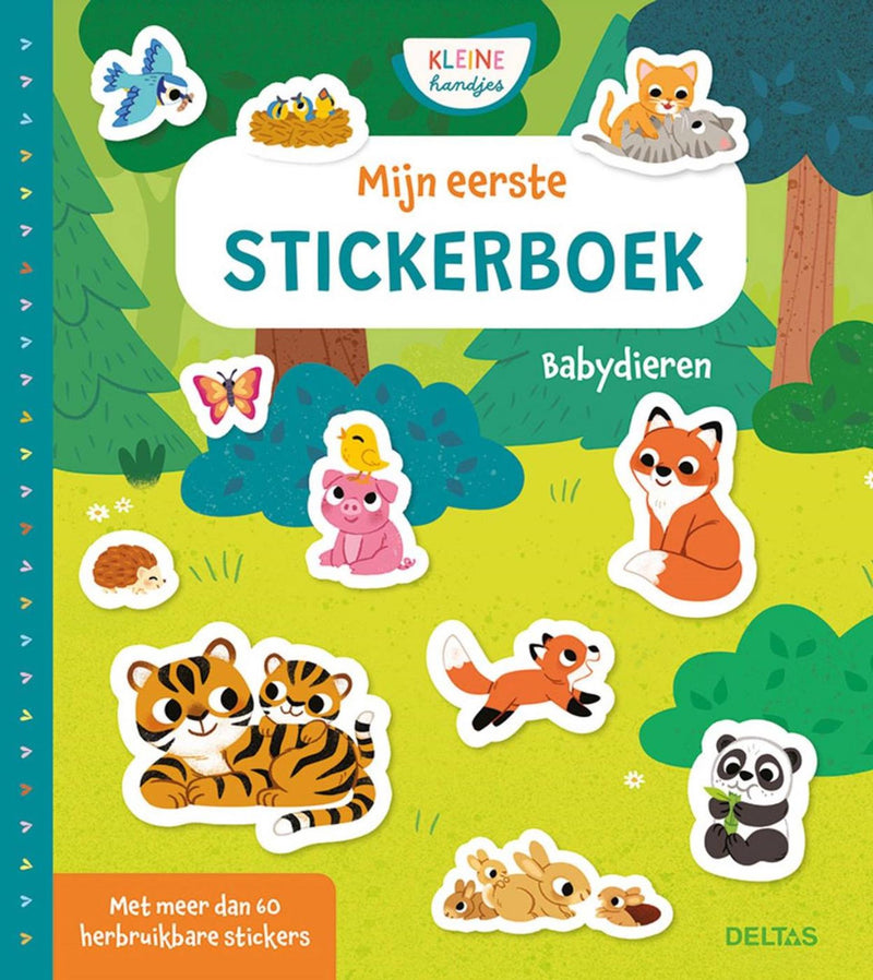 Deltas mijn eerste stickerboek - babydieren
