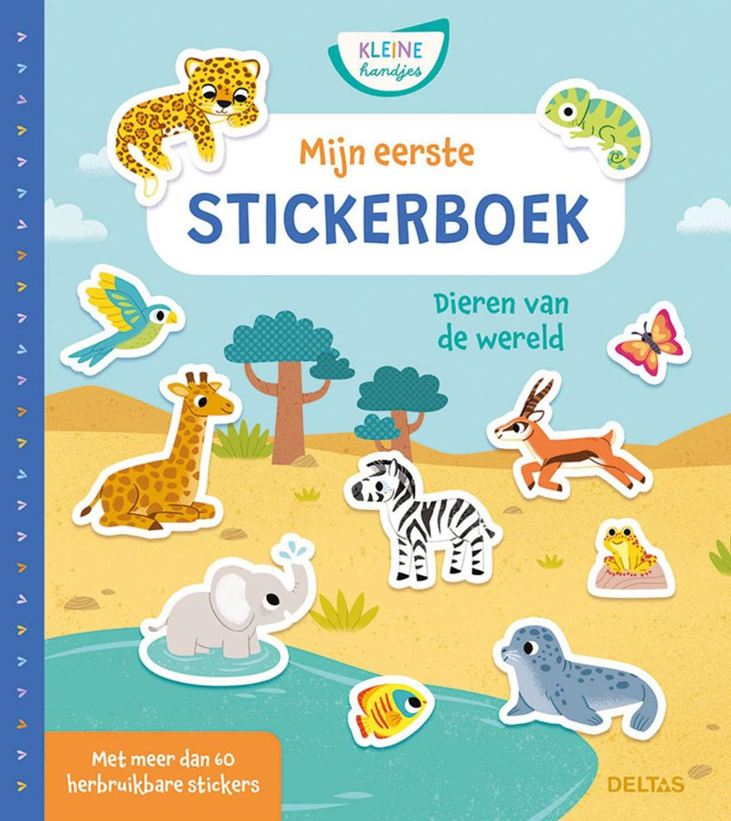 Deltas mijn eerste stickerboek dieren vd wereld