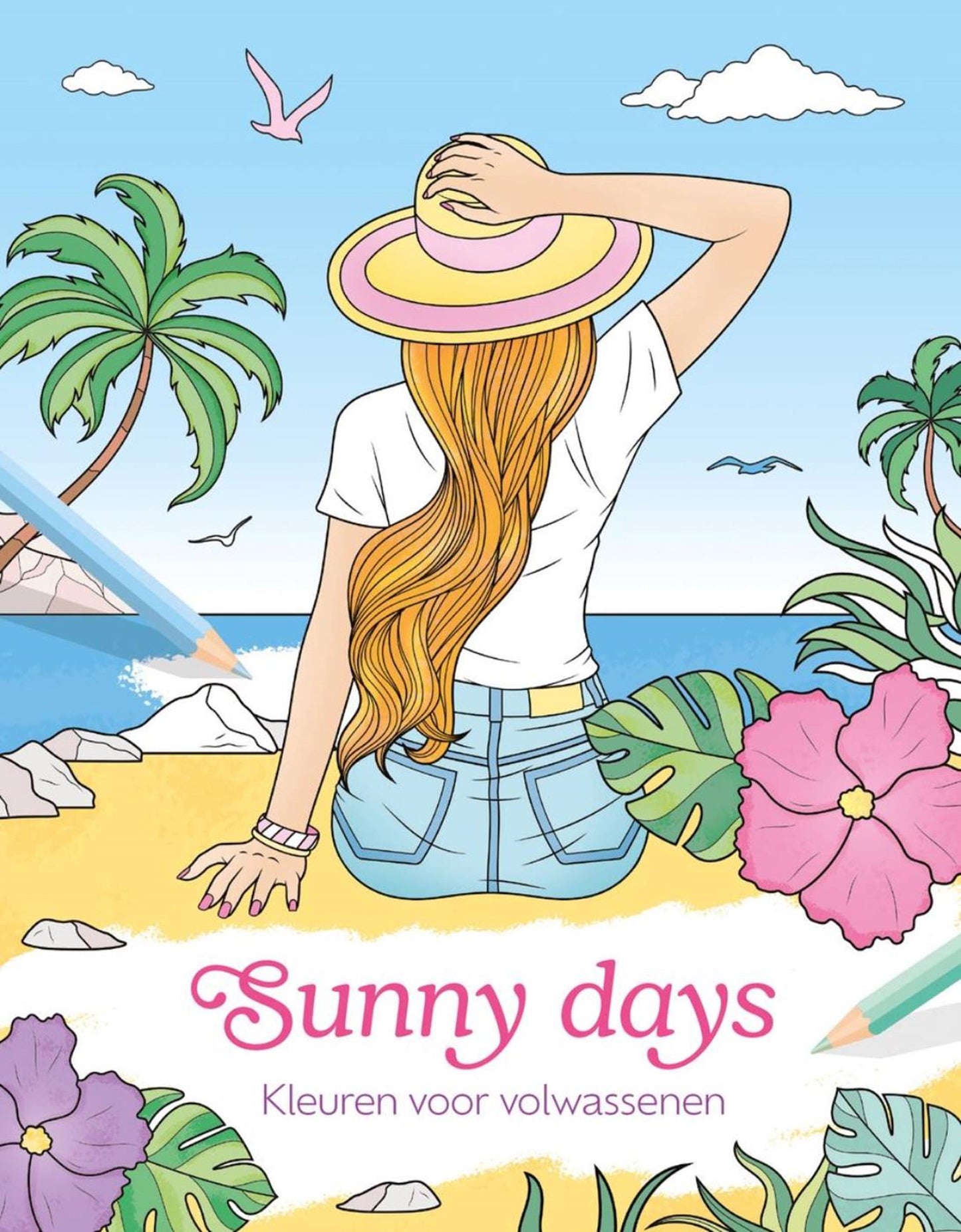 Deltas sunny days - kleuren voor volwassenen