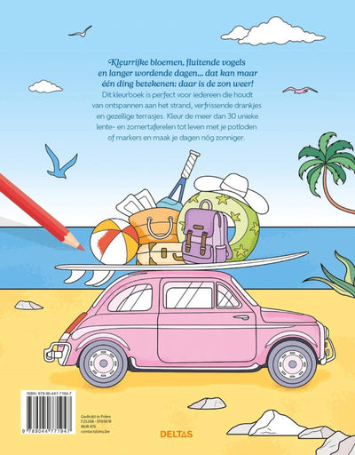 Deltas sunny days - kleuren voor volwassenen