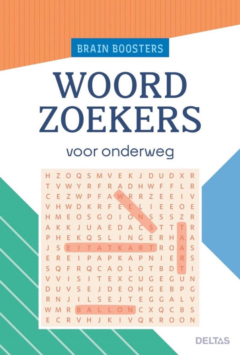 Deltas brainboosters woordzoekers voor onderweg