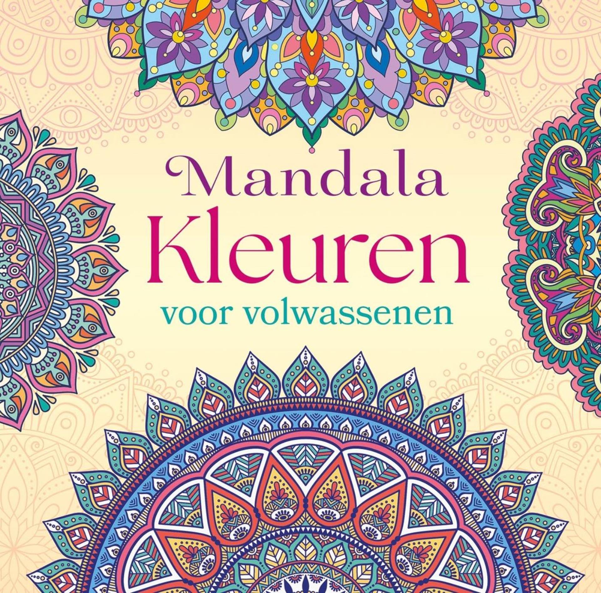 Deltas mandala kleuren voor volwassenen