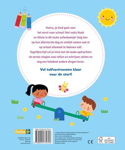 Deltas voor het eerst naar school - speel- en oefenboek