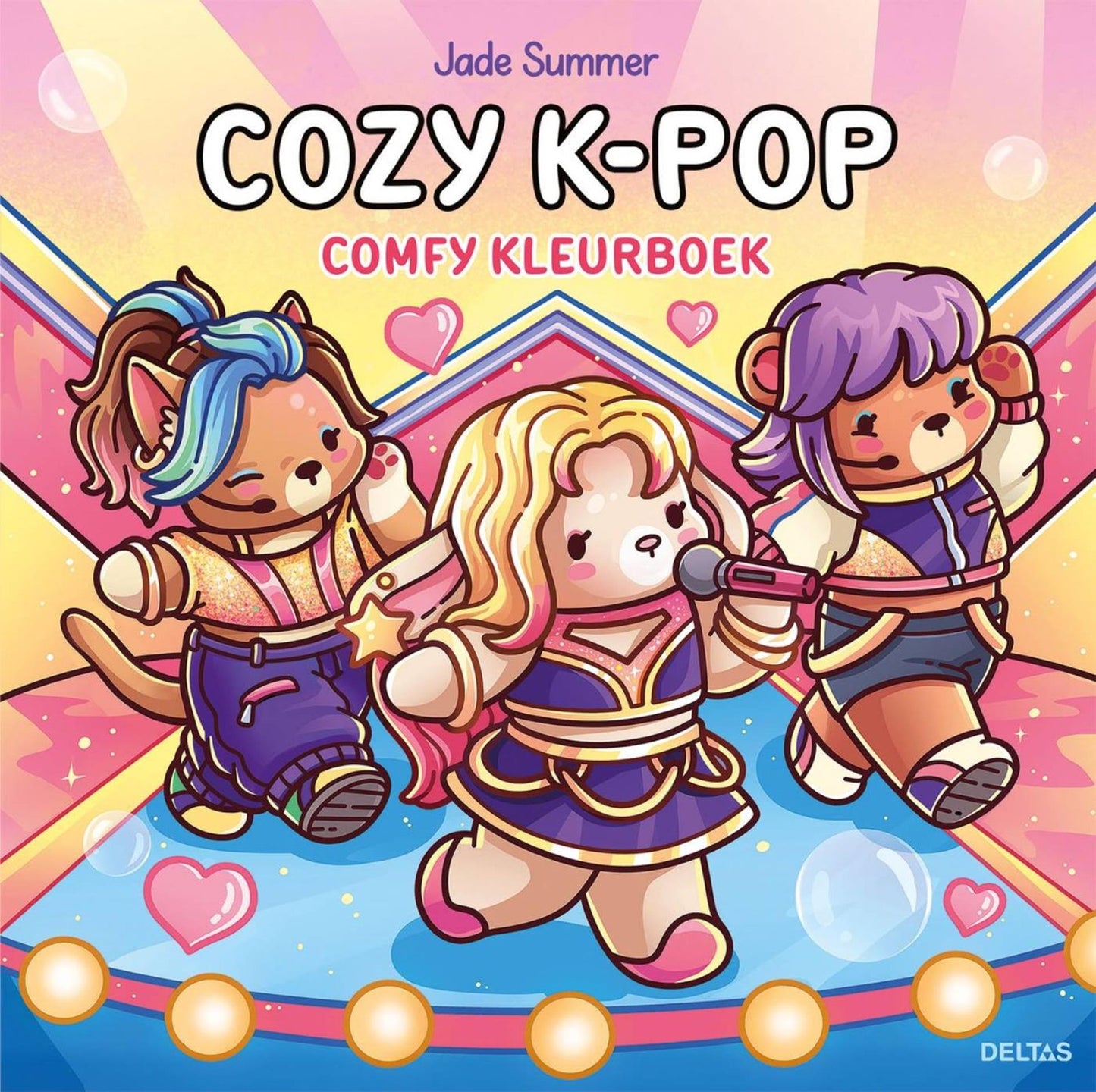 Deltas cozy k-pop - comfy kleurboek jade summer