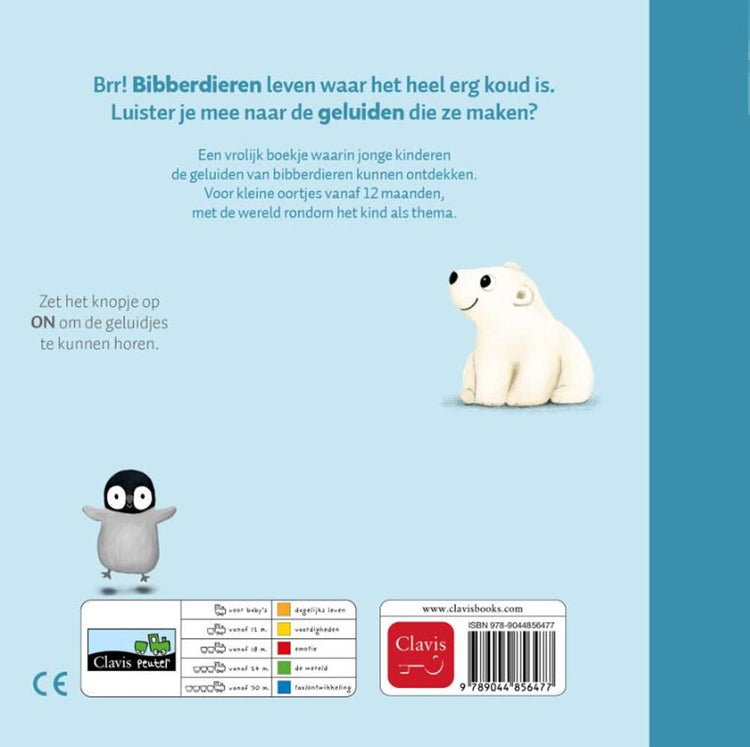 Geluidenboek: bibberdieren. (nieuw) 1+