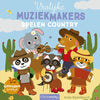 Geluidenboek. vrolijke muziekmakers spel