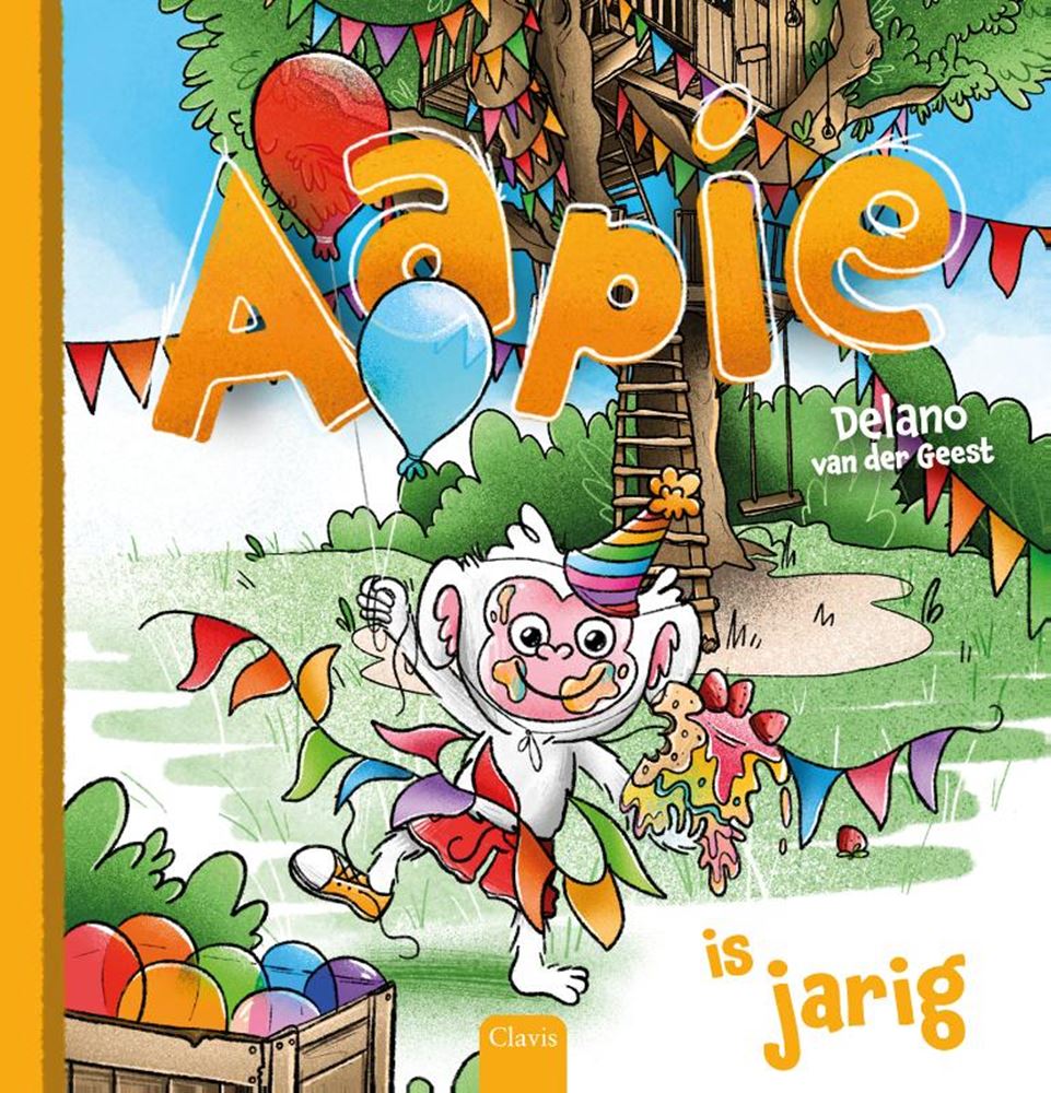 Aapie is jarig 3+