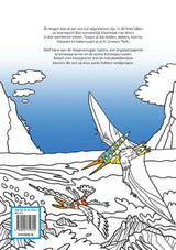 Kleurboek: dinosaurus. | 2 stuks - afbeelding 2
