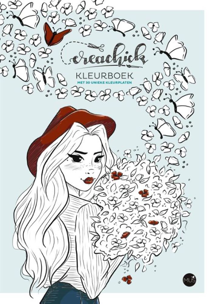 Creachick kleurboek 1. 6+