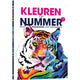 Kluitman kleuren op nummer 7 - 25 kunstige kleurpuzzels voor volwassenen