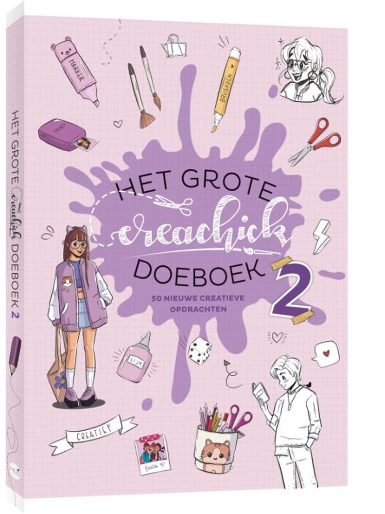 Centraal boekhuis het grote creachick doeboek 2 volwassene
