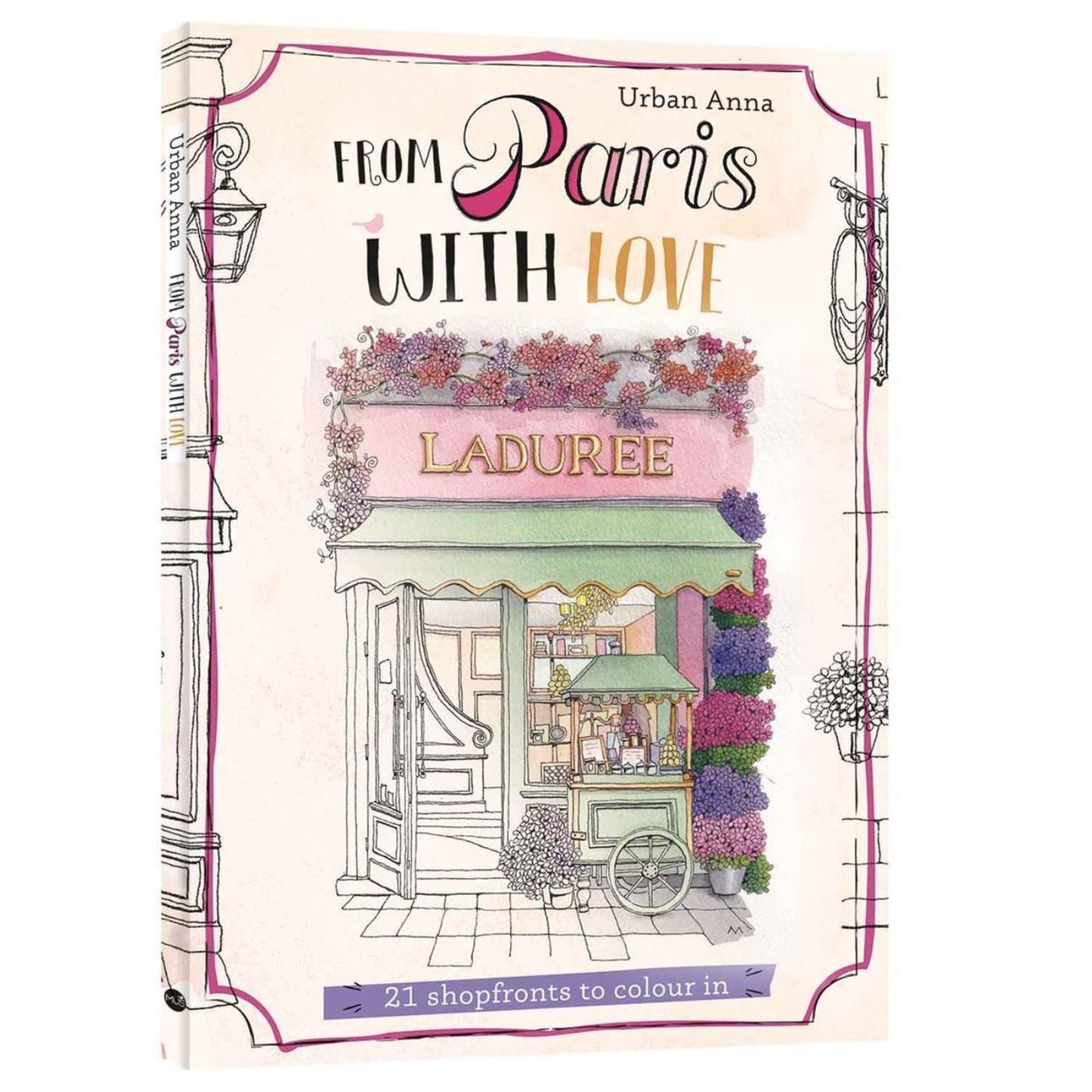 Kluitman urban anna from paris with love kleurboek