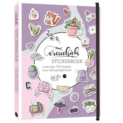Creachick stickerboek 100 pag. 21x15cm