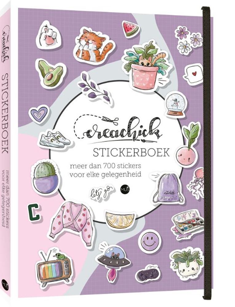 Creachick stickerboek volwassene