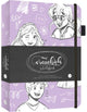 Creachick schetsboek lilac volwassene