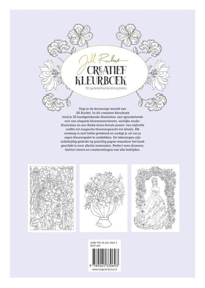 Mus creatief jill rocket : creatief kleurboek