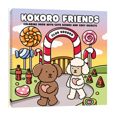 Centraal boekhuis kokoro friends - kleurboek