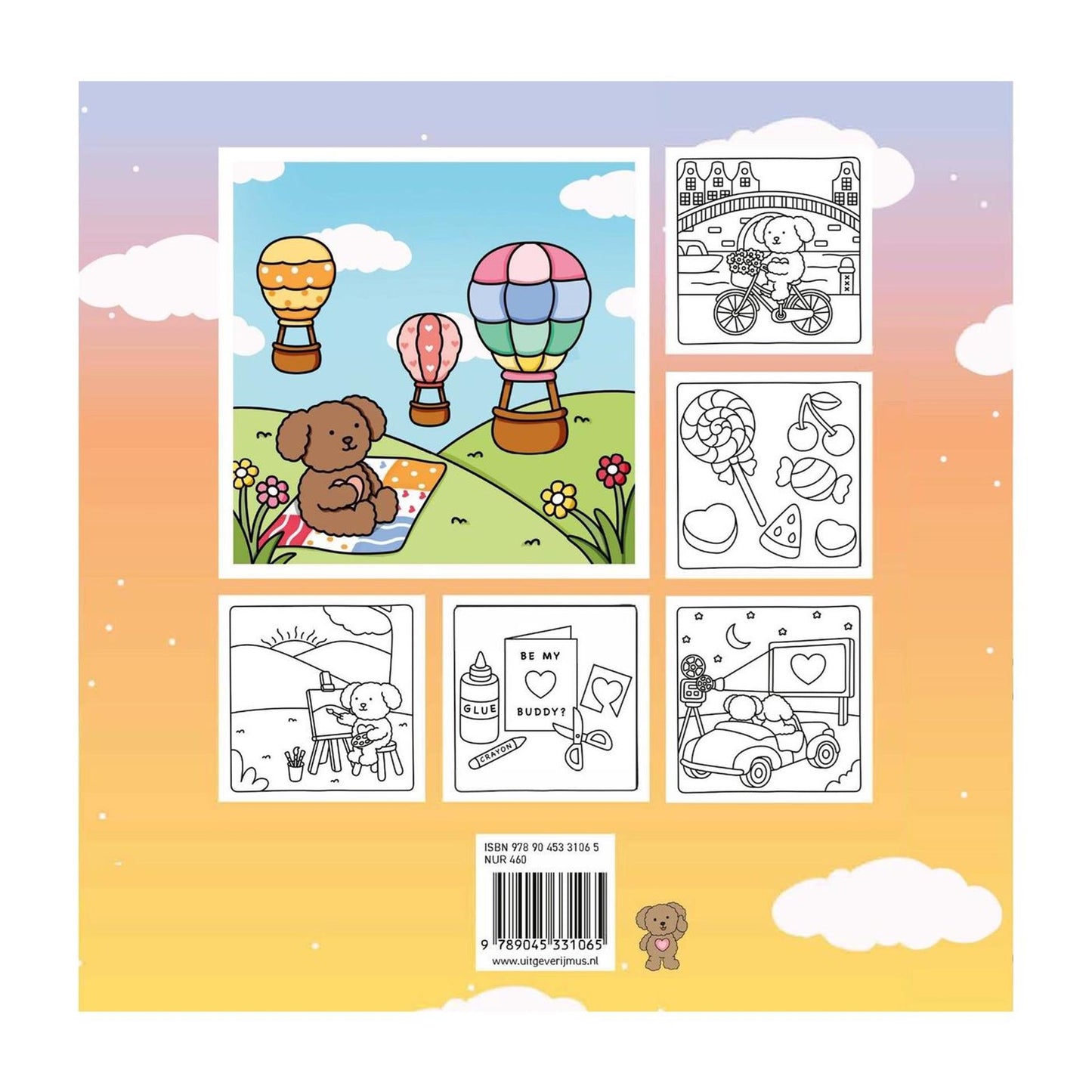 Kluitman club kokoro kleurboek kokoro friends