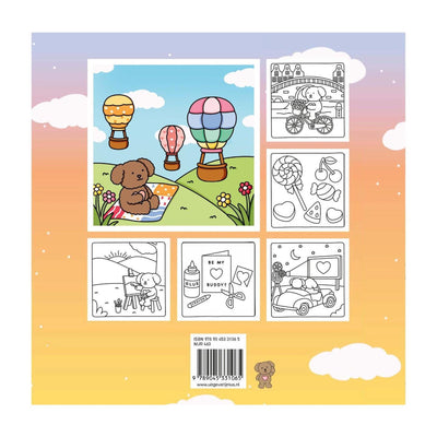 Centraal boekhuis kokoro friends - kleurboek