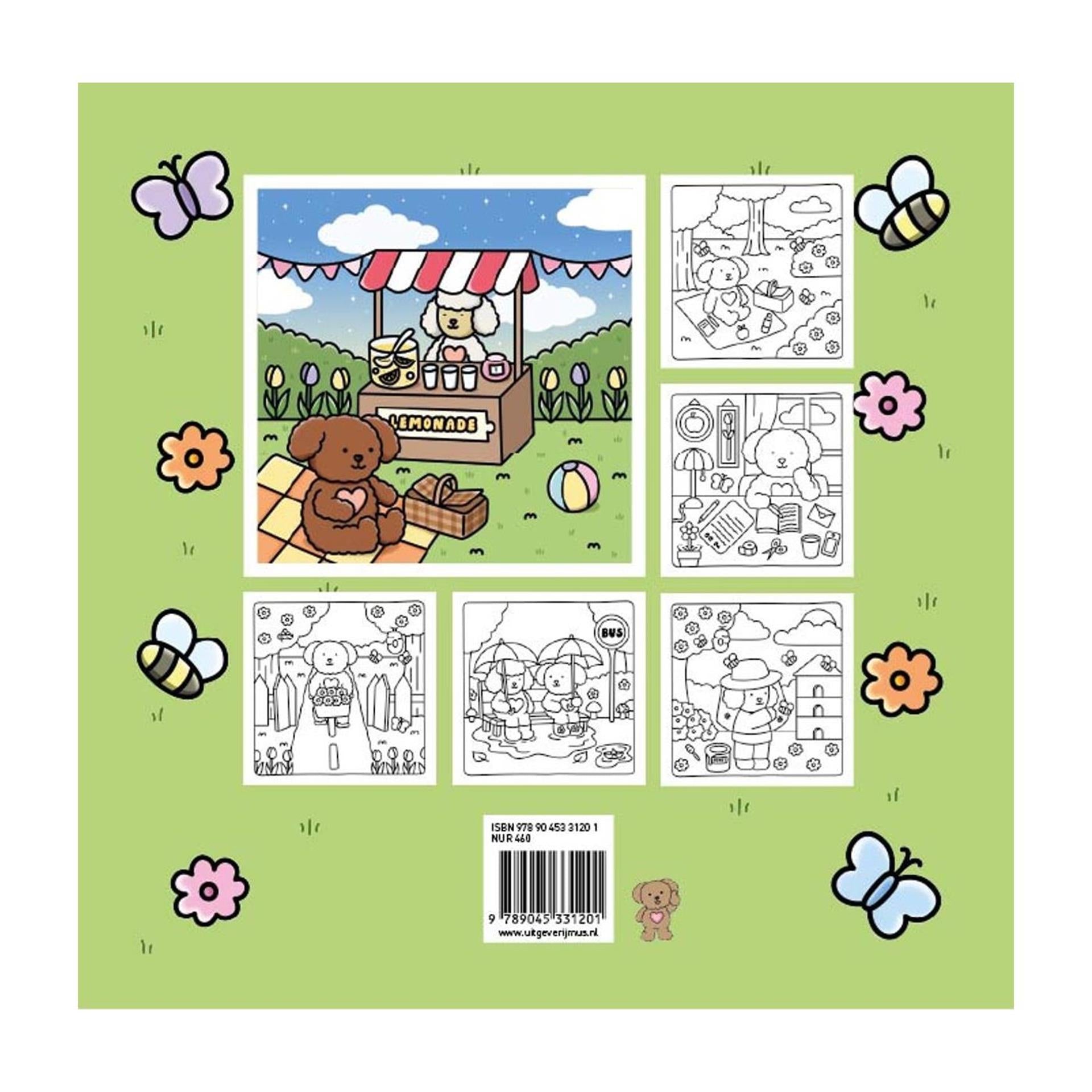 Kluitman club kokoro kleurboek kokoro spring