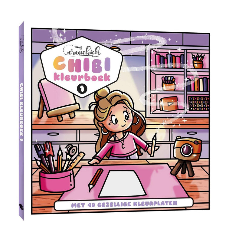 Kluitman creachick chibikleurboek 1