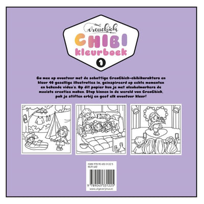Creachick chibikleurboek 1 -