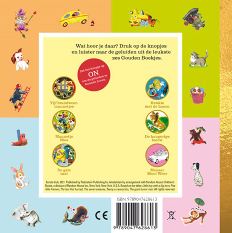 Geluidenboek: gb: het gouden boekjes. 3+