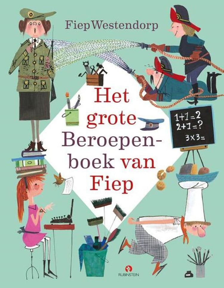 Het grote beroepenboek van fiep. 3+