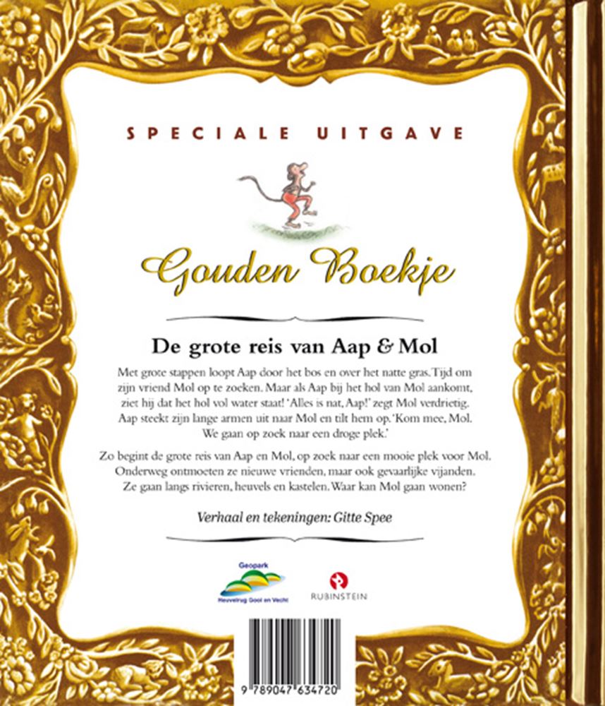 Goudenboede grote reis van aap en mol 3+